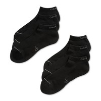 Calvin Klein Six-Pack Athletic Stripe Ankle Socks