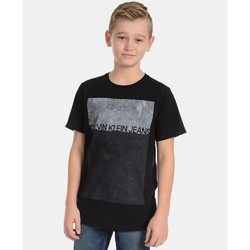 Calvin Klein 卡尔文·克莱 Big Boys Graphic-Print Cotton T-Shirt