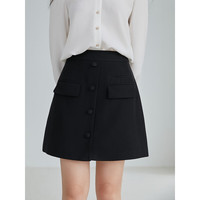 FANSILANEN 范思蓝恩 女士高腰半身裙 22LE1104