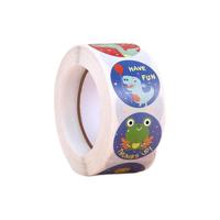 欧伦 儿童奖励贴纸 科幻恐龙 6.5*2.7cm 500张