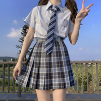 心脏地震 JK制服 津野南 蓝色格裙 42cm