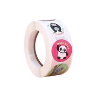 欧伦 儿童奖励贴纸 动物世界 6.5*2.7cm 500张