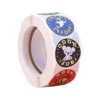 欧伦 儿童奖励贴纸 奇妙动物 6.5*2.7cm 500张