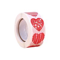 欧伦 儿童奖励贴纸 爱心 6.5*2.7cm 500张