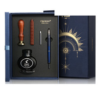 PILOT 百乐 钢笔 Capless梦幻系列 FCTL-2MR 优雅蓝 F尖 礼盒装