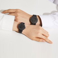 EONE 恒圆 苏念衾同款恒圆EONE手表男创意概念磁力钢珠虫洞概念手表BR-BLK