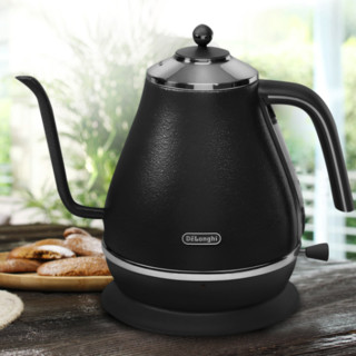 De'Longhi 德龙 KBOE2020.GY 电水壶 1L 黑色