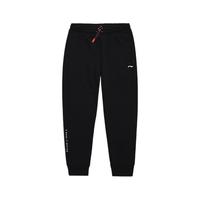 LI-NING 李宁 女子运动长裤 AKLRF96-1 黑色 M 加绒款