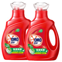 OMO 奥妙 洗衣液除菌除螨 源自天然酵素强力抗渍1kg*瓶 共计2kg