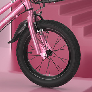 PHOENIX 凤凰 小爵士 儿童自行车 14寸 粉色