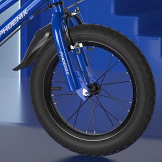PHOENIX 凤凰 小爵士 儿童自行车 18寸 蓝色