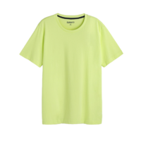 Baleno 班尼路 男士圆领短袖T恤 88802215 亮黄绿 XS