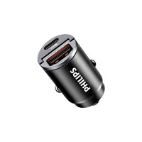 PHILIPS 飞利浦 车载充电器pd快充