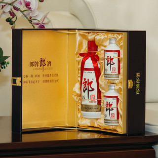 LANGJIU 郎酒 郎牌郎酒 53%vol 酱香型白酒 500ml+100ml*2瓶*6盒 礼盒装