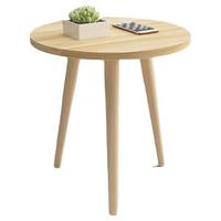 原古坊 现代简约小茶几 浅胡桃色 E款