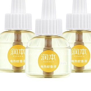 RUNBEN 润本 儿童电热蚊香液 45ml*3瓶+加热器