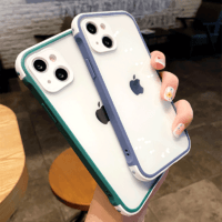 天觉 苹果13手机壳 iPhone13Pro max保护套全包透明磨砂防摔女时尚潮款壳 苹果13