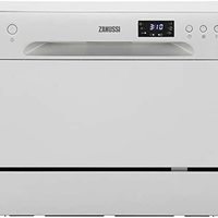 Zanussi·Electrolux Zanussi ZDM17301SA 桌面洗碗机,6 种设置,银色