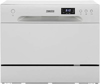 Zanussi·Electrolux Zanussi ZDM17301SA 桌面洗碗机,6 种设置,银色