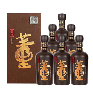 董酒 特级国密 升级版 54%vol 董香型白酒 500ml*6瓶 整箱装