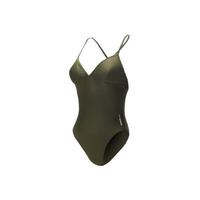 SPEEDO 速比涛 生巧系列 女子露背连体泳衣 8130800005 岩井绿 XL