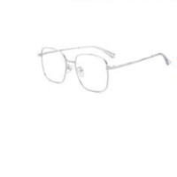 JingPro 镜邦 31285 银色合金眼镜框+1.67折射率 防蓝光镜片
