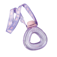 YoYan 有颜 塑料杯 350ml 冰薄紫