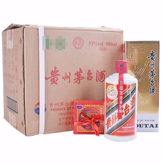 MOUTAI 茅台 飞天茅台 2012年 53度 500ml*12瓶 整箱 酱香型白酒