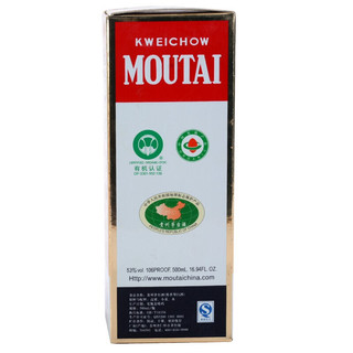 MOUTAI 茅台 飞天茅台 2012年 53度 500ml*12瓶 整箱 酱香型白酒