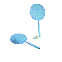 GWIZ ZKZ02184 羽毛球拍*2个+羽毛球*3个 蓝色