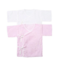 Purcotton 全棉时代 新生儿连体服 4件/盒 粉色+白色