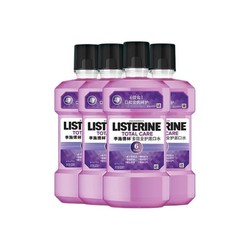 LISTERINE 李施德林 漱口水多效全护含酒精清新口气深层清洁500ml