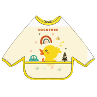 kocotree kk树 KQ20241 儿童防溅衣 小黄鸭 L