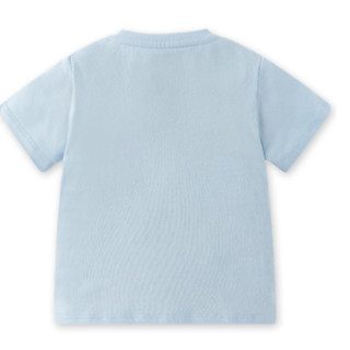 gb 好孩子 WW21230161 儿童短袖T恤 浅蓝色 100cm