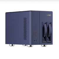 U-NAS 万由电子 HN-200 NAS储存 两盘位（Intel 四核、2GB）
