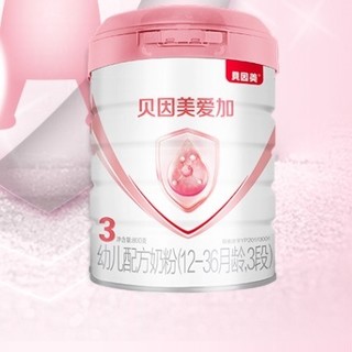 BEINGMATE 贝因美 爱加系列 幼儿奶粉 国产版 3段 800g*4罐 礼盒装