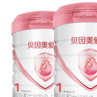 BEINGMATE 贝因美 爱加系列 婴儿奶粉 国产版 1段 800g*2罐