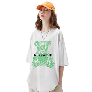 INFLATION 男女款圆领短袖T恤 2233S22 白色 XL