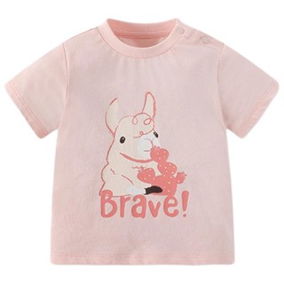 gb 好孩子 WW21230161 儿童短袖T恤 粉红色 73cm