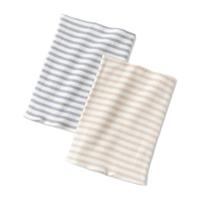 乖奇熊 W814 婴儿护肚围 2条装 蓝色+卡其 52cm