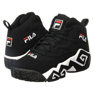 FILA 斐乐 Mb 1 男子篮球鞋 F12M041224F-BK 黑白色 40