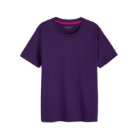 Baleno 班尼路 男士圆领短袖T恤 88802215 深紫 S