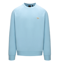 WOLSEY 松树谷系列 男女款圆领卫衣 WS22-PVGC01 天空蓝 M