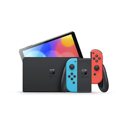 Nintendo 任天堂 Switch NS掌上游戏机续航加强版 switch OLED 红蓝机(日版)