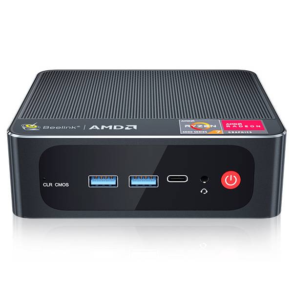 Beelink 零刻 SER4 mini PC主机(锐龙R7-4800、16GB、500GB SSD)