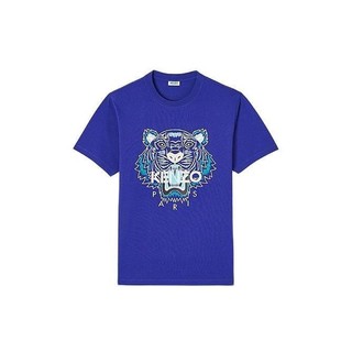 KENZO 凯卓 男士圆领短袖T恤 FA55TS0504YA 茄紫色 XS