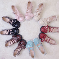 魔女之夜 许愿甜心松糕大头鞋 Lolita洛丽塔鞋子