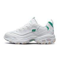SKECHERS 斯凯奇 D'lites 1.0 男子休闲运动鞋 52676/WGR 白绿 42.5