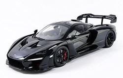 AUTOart 奥图亚 1/18 McLaren Senna,隐形宇宙/黑色模型汽车
