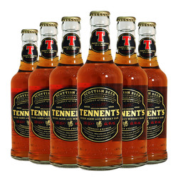 TENNENT 替牌 威士忌精酿 橡木桶啤酒 （22年5月到期）英国进口 组合装330ml*6瓶 （新旧包装随机发货）